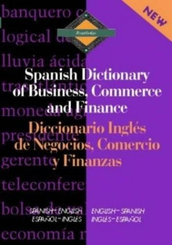 Routledge Spanish Dictionary of Business, Co..., Davidson, Hilda Elli 0415093937
