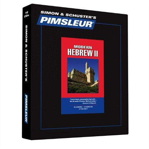 Modern Hebrew Pimsleur Level 1, 2, 3 | Multilingual Books