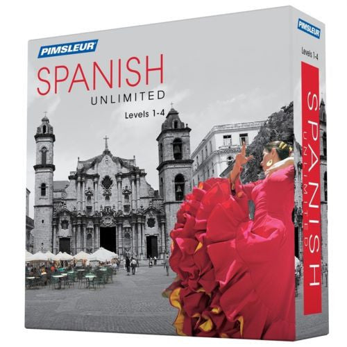 Pimsleur Unlimited SPANISH Language Level 1 2 3 4 Complete