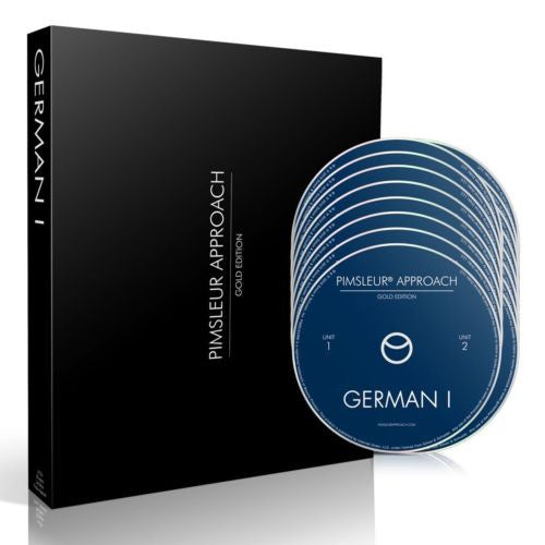 German Learning Bundle - Pimsleur Level one Like New Plus Foreign Service  German in a Flash and Langenscheidt Dictionary