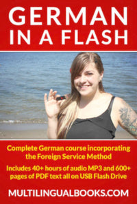 Load image into Gallery viewer, German Learning Bundle - Pimsleur Level one Like New Plus Foreign Service  German in a Flash and Langenscheidt Dictionary
