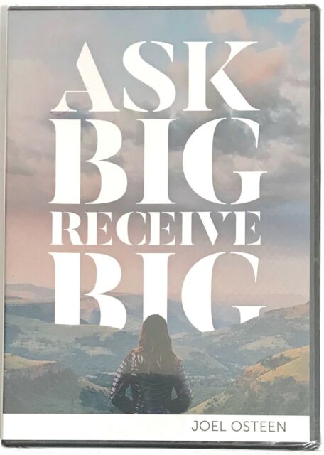 Ask BIG Receive Big 3 Message CD/DVD Set By Joel Osteen