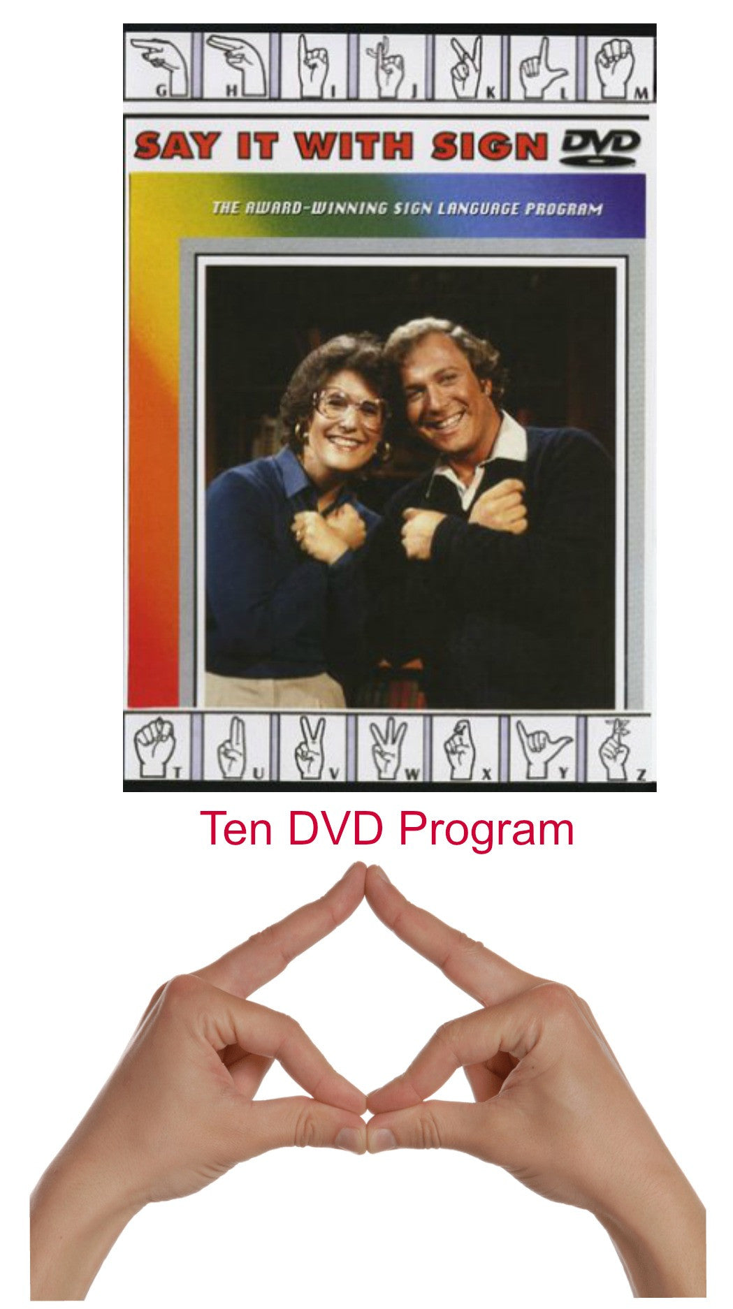 Say it With Sign ASL sign language DVD course | Multilingual Books