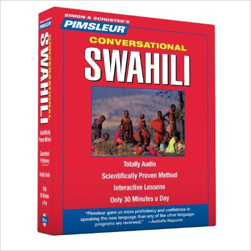Pimsleur Comprehensive Swahili CD Course