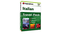 Load image into Gallery viewer, Linguaphone Italian All Talk and Travel Pack Beginner Bundle 6 cd&#39;s and Phrasebook
