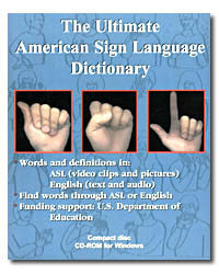 Ultimate American Sign Language Dictionary CD-ROM