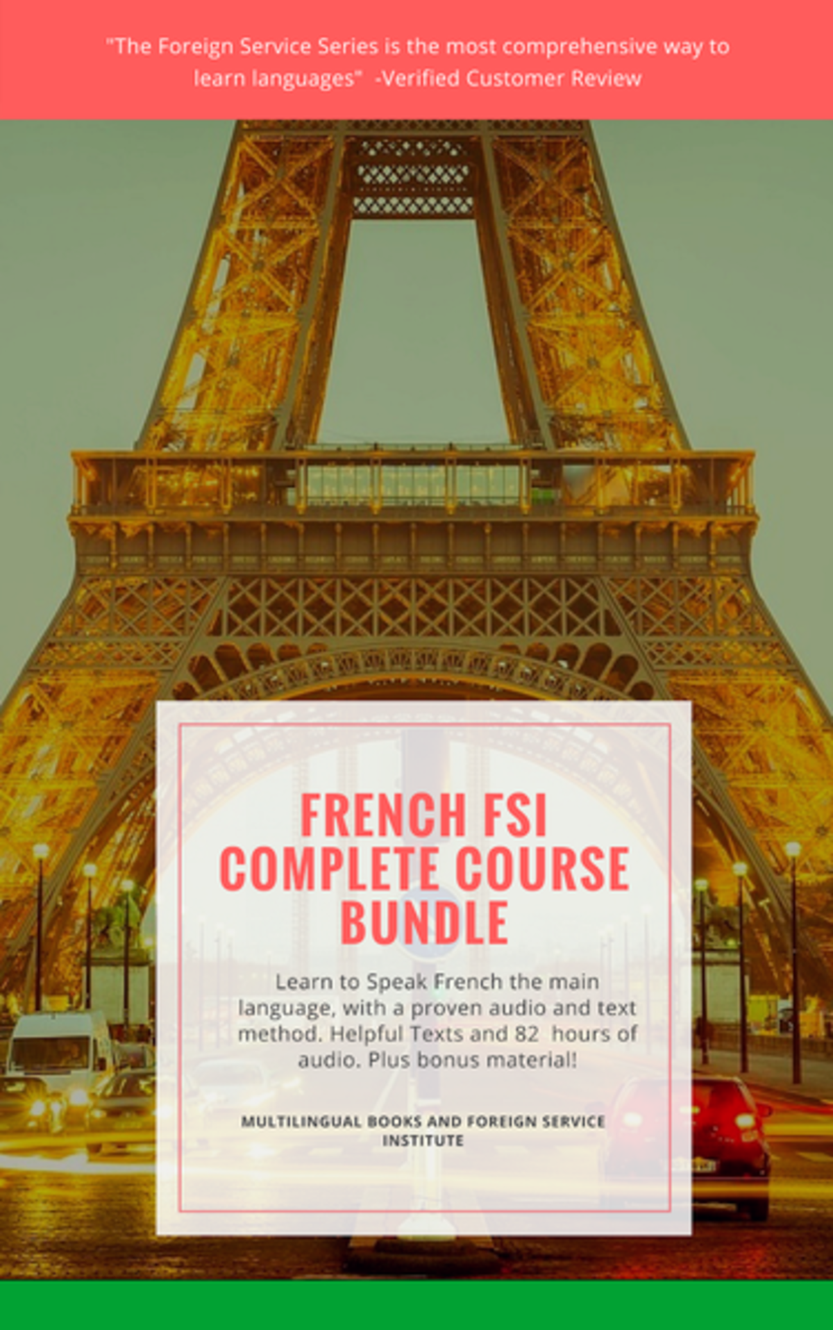 Foreign Service Method French Basic  Level 1 - 15 CDs