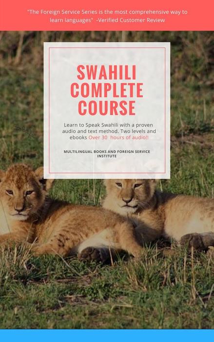 Learn Swahili, Book and CD Foreign service course