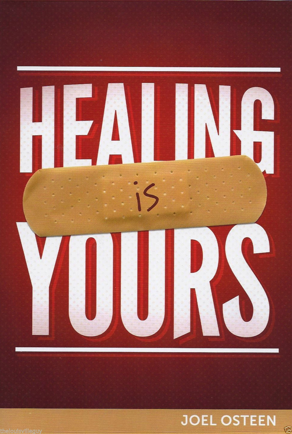Joel Osteen "Healing Is Yours!" CD & DVD Series & "Healed of Cancer" book
