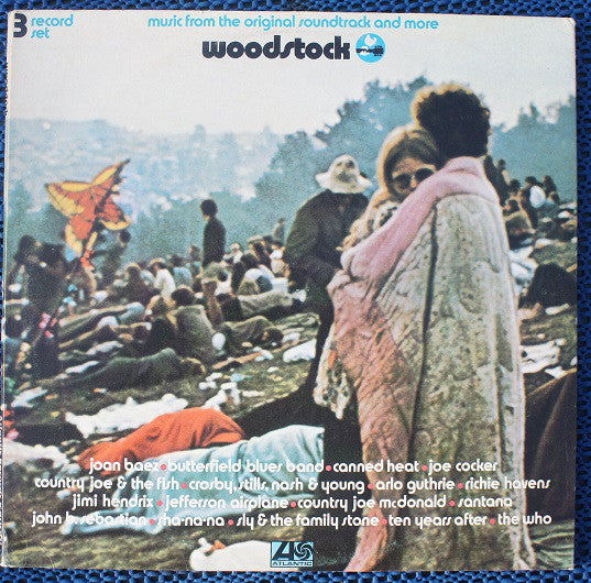 Woodstock 3 Lp Used Record set Very Good Plus or Better